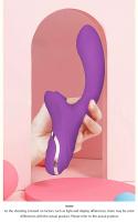 Consolador vibrador de punto G para mujer, 10 velocidades, succionador de clítoris, estimulador de clítoris Oral, motores duales, Juguetes sexuales para masturbador femenino adulto - details 9