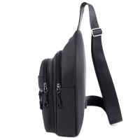 Bolso cuadrado duradero para el pecho para hombre, bolso cruzado de nailon de Color sólido multifuncional, bolso para teléfono de gran capacidad de un solo hombro para hombre - details 7