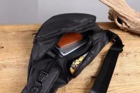 Mochila con eslinga para hombre, bolsos de hombro cruzados, deportes militares tácticos, viaje, impermeable, de nailon, bandolera para el pecho - details 6