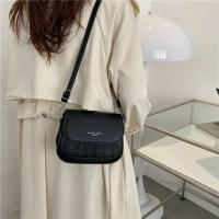 Bolso de hombro con solapa para mujer, bandolera de cuero PU, Estilo Vintage, cuadrado, pequeño - details 1