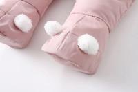 Pelele de invierno para bebé recién nacido, mono cálido con guantes de Panda para niño, ropa infantil de algodón y terciopelo, ropa con capucha para niña de 0 a 18M - details 24