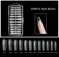 Puntas de uñas postizas de 240 unidades por lote/caja Herramientas de manicura de extensión rápida francesa Marca Clou Beaute - details 11