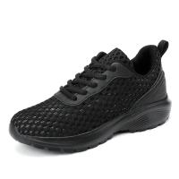 Zapatillas de deporte de moda de las mujeres ahuecadas hacia afuera ultra ligeras grandes de malla transpirable zapatos casuales de los zapatos de las mujeres - details 46