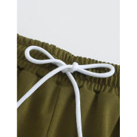 Temu Shein Conjunto de camiseta juvenil con pantalones cortos de manga corta y cuello vuelto de verano - details 5