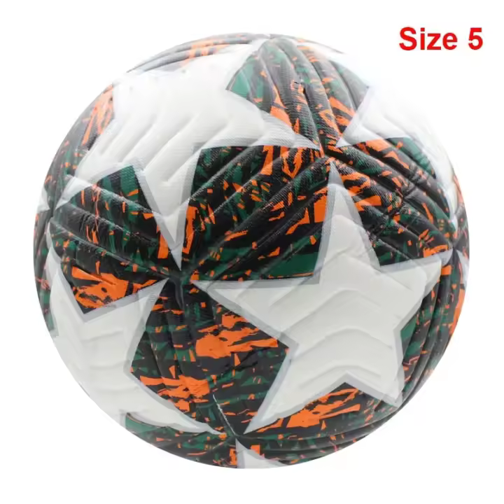 Balón de Fútbol Profesional Tamaño 5 Entrenamiento al Aire Libre sin Costuras de Material PU de Alta Calidad - 1