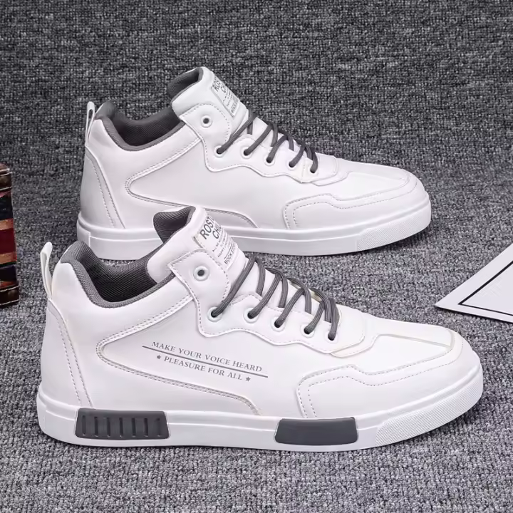 Zapatos Casuales de Cuero para Hombres Novedad de Otoño Transpirable Estilo Cruzado - 1