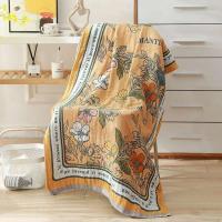 Nórdico 21 estilos Nuevos Bohemios ral impresión adulto suave gasa de algodón absorbente Toalla de baño de playa accesorios de baño 80 × 160 CM - details 10