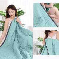 Manta Enfriada de Verano Effecto de Frio Doble Cara para Dormilones Calientes y Noches Frías - details 3