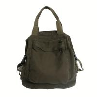 2024 Nueva mochila vintage informal para mujer: mochila plegable de viaje universitaria con cierre de cremallera, correas de hombro fijas y forro de poliéster, mochila negra lavable a máquina para el trabajo, desplazamientos - details 0