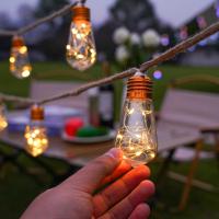 Cuerda de Luz de Hada Solar de 25FT/7.5M 16 Bombillas LED para Exteriores Modos Duales y Memoria - details 2