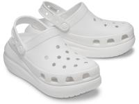 Classic Crush Clog mujer, adecuados para lugares casuales, sandalias de playa, zapatillas-Blanco. - details 1