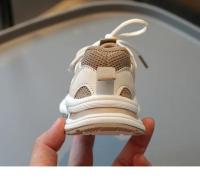 Zapatillas deportivas informales para niños y niñas, zapatos de malla transpirable, resistentes al desgaste, con gancho y bucle, a la moda, novedad de otoño, 2024 - details 18