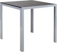 Mesa de Bistró de Café para Exteriores y Interiores Hecha de Aluminio Resistente al Rust y a las Condiciones Mesa de Jardín para Comedor con Marco de Metal y Equipación de Plástico - details 9
