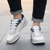 Zapatillas de deporte informales para hombre, zapatos Wlking ligeros grises, zapatos deportivos antideslizantes - details 14