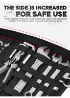 Bolsa de herramientas para motocicleta clase MOTOCENTRIC, tela Oxford, impermeable, bolsa de herramientas para Motocross, bolsa de herramientas para Moto resistente al desgaste, reflectante de gran capacidad - details 4