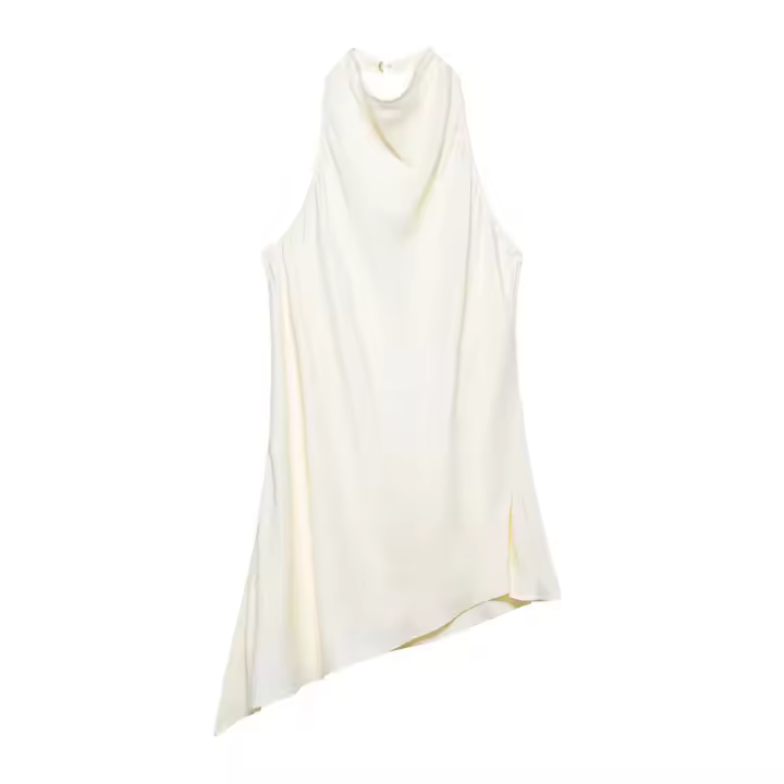 OUWU- 2025, Conjuntos De Pantalones Con Cuello Halter Para Mujer, Tops Asimétricos Con Espalda Descubierta A La Moda, Pantalones De Pierna Ancha Con Cordón, Trajes Informales - 1