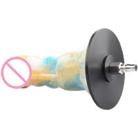 Copa de Succión FREDORCH para Máquina Sexual Attachment de Alta Calidad Material de Aleación de Aluminio Dildo VAC-U-LOCK de Color Morado - details 9