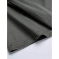 Camiseta de Manga Corta para Hombre 100% Algodón, Informal, a la Moda, Holgada, de Talla Grande, con Estampado de Letras, Deportiva - details 20