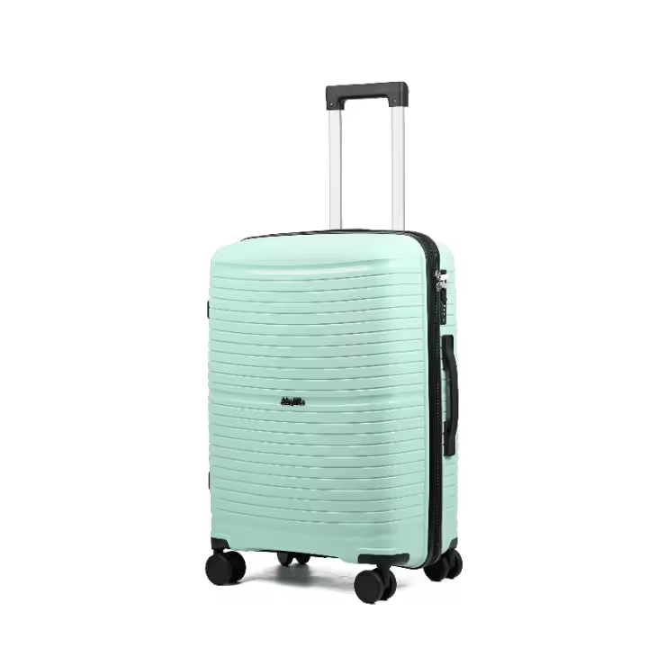 Maleta de Gabinete Ligera y Resistente al Polipropileno 55*36*23 cm, Cerradura de 3 Dígitos, Ruedas Silenciosas 360 Dobles Giratorias - 1