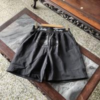 Pantalones cortos deportivos de secado rápido con logo de la tendencia de moda superior de 2025, pantalones casuales de playa de cinco piezas para parejas de verano - details 14