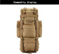 Mochila GRANDE DE 70L para deportes al aire libre, bolsa táctica militar 3P para senderismo, Camping, escalada, impermeable, resistente al desgaste, de nailon - details 10