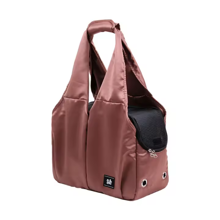 Bolso de hombro de exportación portátil transpirable, portador cálido para mascotas de invierno, ventilación cómoda para perros y gatos - 1