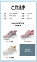 Zapatos de running para mujer 2024 casuales con suela suave, zapatillas transpirables, zapatos individuales con tejido de malla, venta al por mayor. - details 12