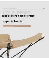 Silla reclinable jardin plegable camping al aire libre familiares party Portátil - details 5