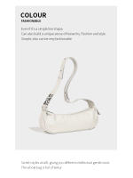 Bolso Cruzado de Moda de Luna Media de Cuero Suave Bolso Oblicuo de Hombro con Sensación Premium - details 9