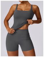 Pantalones Cortos Deportivos para Mujer Leggings de Yoga Correr Transpirables Prueba de Cuada Gimnasio Pantalones Cortos de Fitness Cintura Alta Push Up - details 16