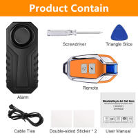 Alarma de Bicicleta Inalámbrica Elecpow Impermeable Anti-robos con Control Remoto para Motocicletas y Patinetas Protección de Seguridad - details 11