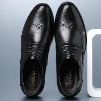 Zapatos de cuero de los hombres,zapatos formales de negocios,estilo británico,Casual Plus Size,zapatos de hombre - details 8
