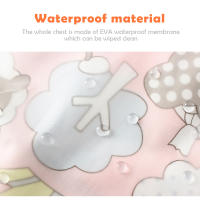 Babero impermeable para bebé, delantal de manga larga, impermeable, para comer y dibujar - details 5
