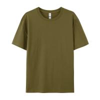 Camiseta de Algodón 100% de Calidad Unisex Cuello Redondo Manga Corta Para Primavera/Verano - details 1