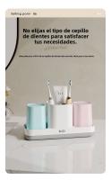 Portaje de Dientes Eléctrico Multifuncional Taza de Baño para Dientes Pareja - details 8