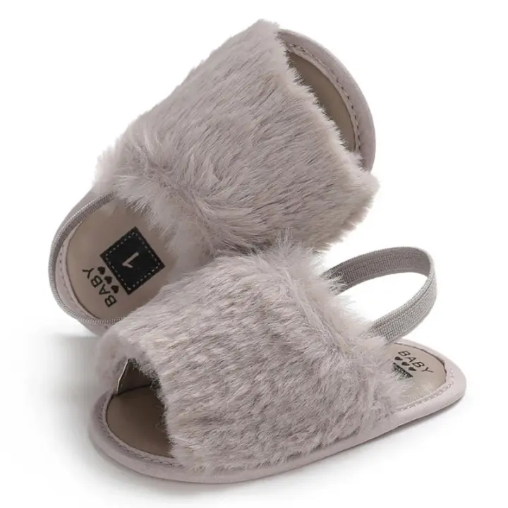 Zapato de Suela Suave para Niña Recién Nacida, Sandalia Antideslizante para Cuna, Calzado Veraniego, Primeros Pasos - 1
