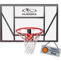 Baloncesto Competition Pro - Cesta de Baloncesto con aro de clavada elástico para Montaje en Pared para niños y Adultos - details 0