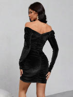Vestido de terciopelo para mujeres - details 2