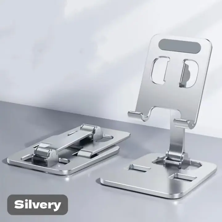 Soporte portátil de aleación de aluminio para tableta y teléfono, montaje ajustable y Flexible para iPad MiPad, Samsung Tab MatePad - 1