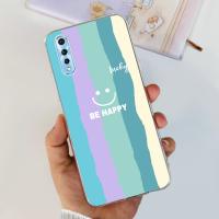 Funda trasera con patrón de gato para Vivo Y7s, carcasa de silicona transparente de TPU suave a la moda para niños, fundas para Vivo Y7s V1913A V1913T - details 49