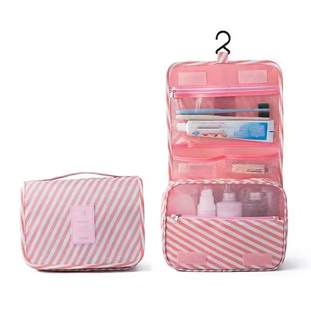 Gancho de Viaje Multifuncional Bolsa de Higiene Impermeable para Cosméticos - 1
