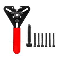 Llave de desmontaje de aire acondicionado de automóvil, herramienta de mantenimiento General de aire acondicionado, 8 piezas - details 0