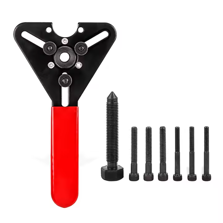 Llave de desmontaje de aire acondicionado de automóvil, herramienta de mantenimiento General de aire acondicionado, 8 piezas - 1