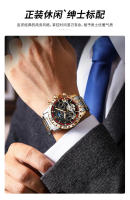 Nuevo reloj mecánico totalmente automático para hombre de la marca suiza, reloj luminoso impermeable. - details 3