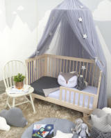 Mosquitera colgante para decoración de cama de bebé, cortinas de tul para dormitorio, casa de juegos, habitación de niños - details 13