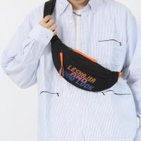 Bolsa de pecho deportiva de gran capacidad, riñonera impermeable de nailon para hombre, bolsa multifuncional para teléfono, bolso cruzado para viaje - details 33