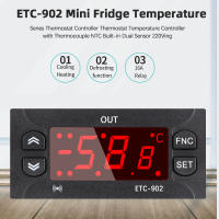 Controlador de temperatura Digital para refrigerador, termostato con Sensor, AC 110V, 220V - details 2