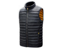 Chalecos acolchados cálidos para hombre, ropa deportiva de moda, cuello levantado, algodón grueso, cortavientos, invierno - details 1
