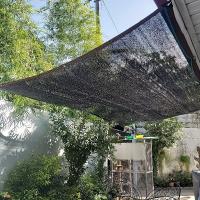 Toldos de terraza para exteriores, sombra de jardín 95% roja, resistente a los rayos UV, invernadero, patio, protección de privacidad en e - details 4