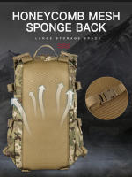 Bolsa de Montañismo Molle Mochila Táctica para Hombre, Bolso de Hombro, Hidratación, Militar, Camping, Caza, Escalada, Deportes, Ciclismo - details 6